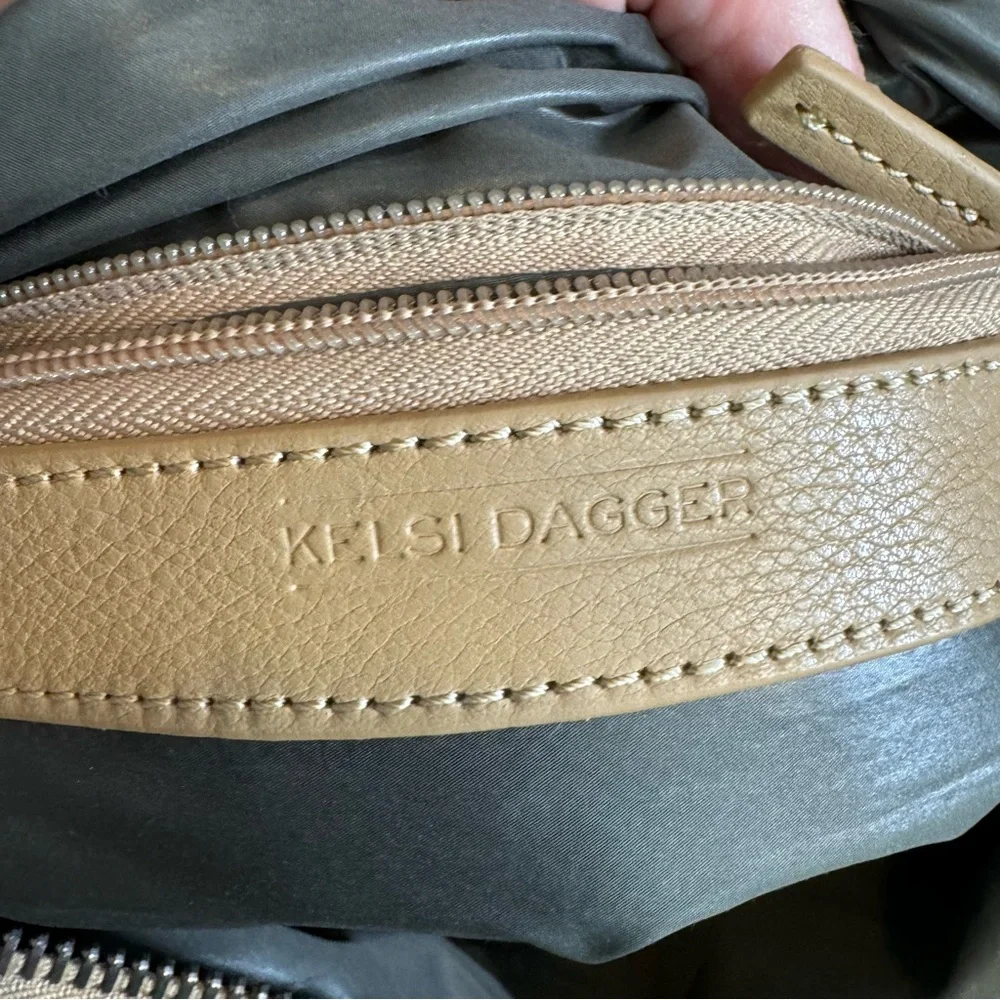 Kelsi Dagger Leather MacKenzie Zipper Satchel Bag